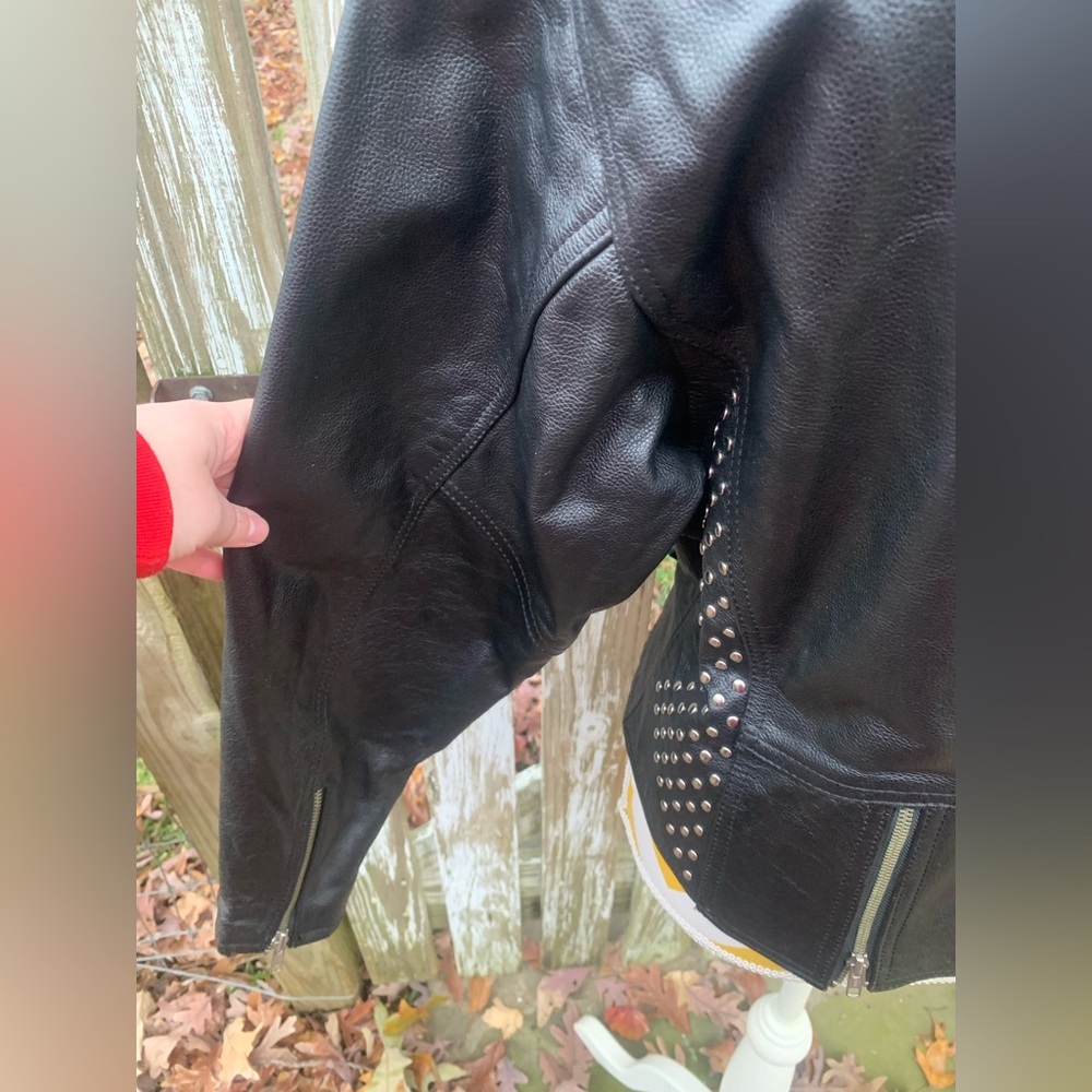 πHost Pick π Harley Davidson Leather motorcycle jacket - Picture 8 of 16